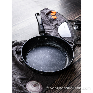 Poêle wok antiadhésive en aluminium